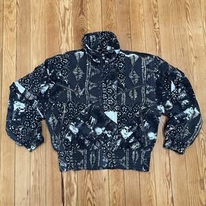 Vintage 80s Head Black & White Puffer Ski Jacket - Women's Medium